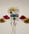 Lavanta Dolgulu Mini Şapkalar (Broş ve Toka). ürün görseli