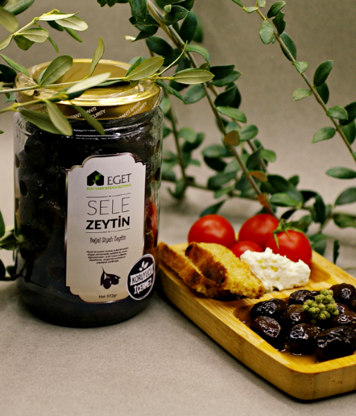 Doğal Siyah Zeytin (Sele). ürün görseli