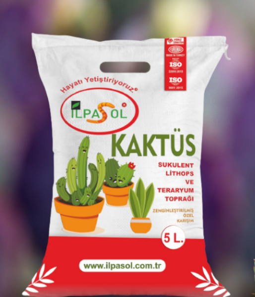 İlpasol Kaktüs Sukulent Lithops Aloe Vera Teraryum Toprağı 5 Lt. ürün görseli