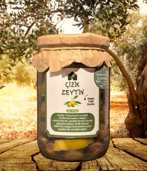 Doğal Çizik Zeytin 430 G. ürün görseli